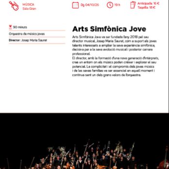 ARTS SIMFÒNICA JOVE