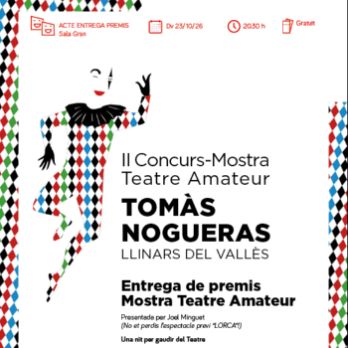 ENTREGA DE PREMIS II MOSTRA TEATRE AMATEUR
