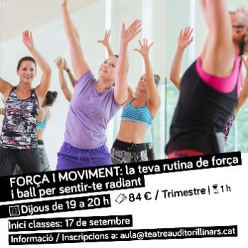 FORÇA I MOVIMENT TARDES 1r trimestre